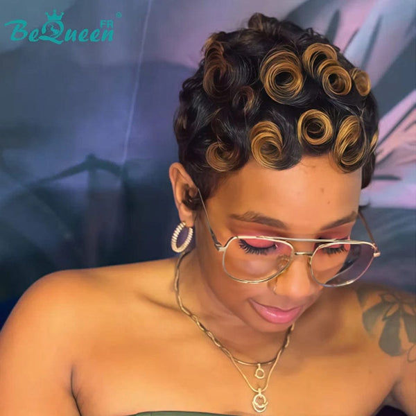 Bequeen Wig "Simmy" Pixie without glue Ready-to-wear style3