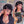 Bequeen Perruque “Suwe” Pixie noir Sans colle Frontale Lace Avec Raie Du Côté style 7
