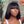 BeQueen Perruque Yumi avec Raie Naturelle avec frange kinky straight 10 pouces