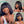 BeQueen Perruque Yumi avec Raie Naturelle avec frange kinky straight 10 pouces