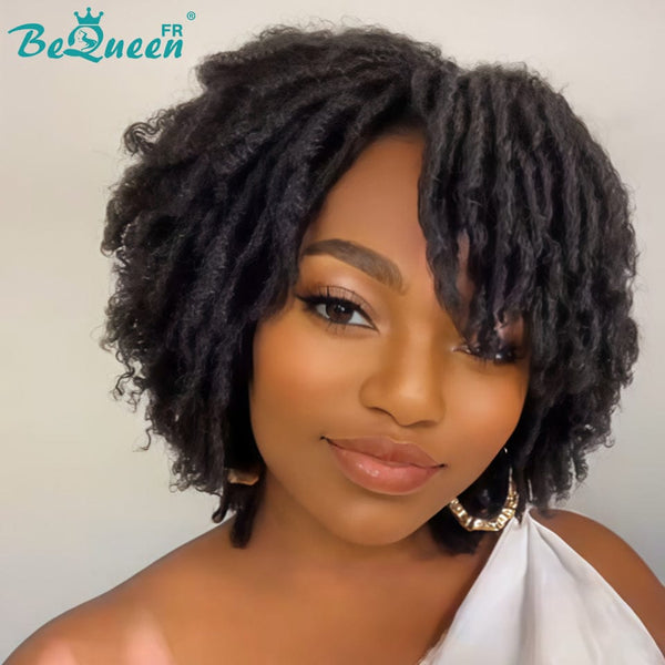 BeQueen "Unelle" Peluca pixie con trenza twist sin encaje / encaje completo sin pegamento.