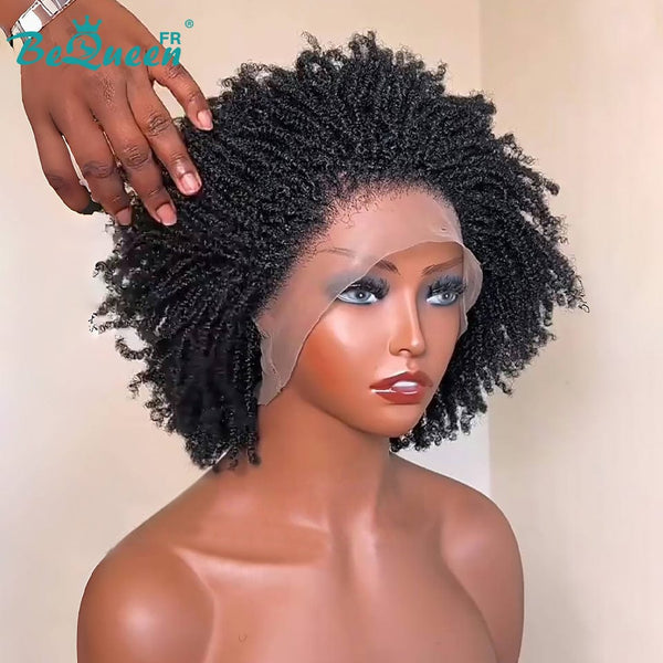 BeQueen “Unelle" Perruque pixie avec Tresse twist sans lace/lace pleine sans colle