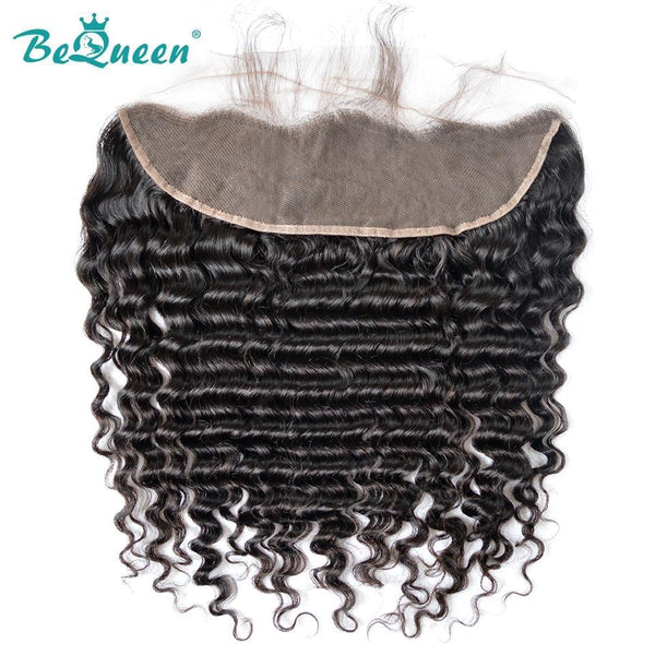BeQueen Tissage Deep Wave avec frontale ou closure Cheveux Brésiliens 100% Cheveux vierges de types 8A