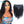 
BeQueen Oito Peças de Extensões de Clipe Cabelo Cacheado Cabelo Kinky Cacheado 100% cabelo humano de Cor Preto natural #1B