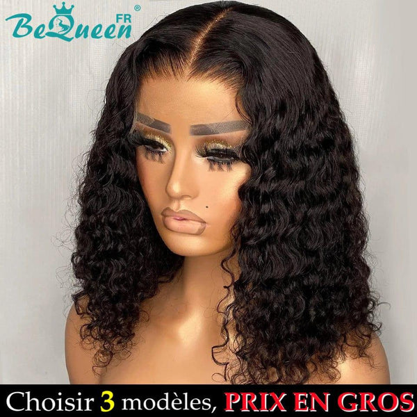 BeQueen Perruque "DEMI" en Closure Prix En Gros