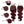BeQueen Three Piece Body Wave Weave 100% Human Hair with Closure Garnet Color #99J