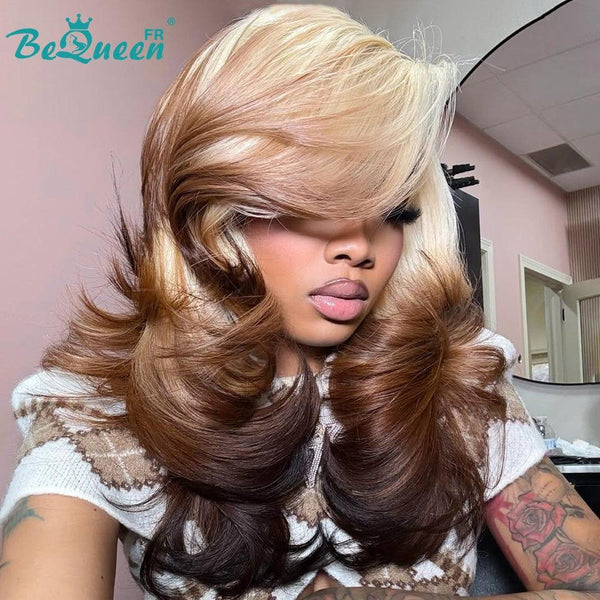 BeQueen "Héloïse" Wig Mixed Blonde Colors Lace Front 13x4 