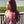 BeQueen Straight Hair Lace Front Wig 13X4 Custom Color Burgundy Pink Fuchsia 100% Human Hair