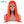 BeQueen Perruque Cheveux Raides à Dentelle de Couleur personnalisée Orange