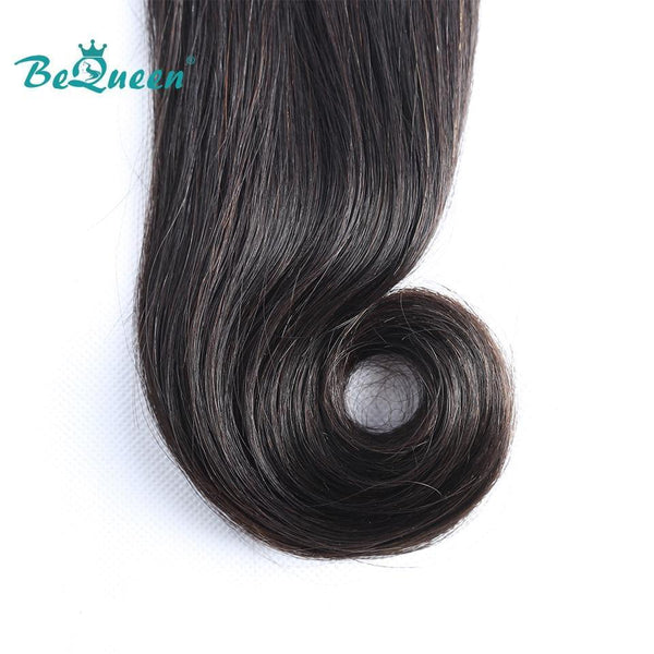 BeQueen Tissage Cheveux Lisses à Double Tirage Cheveux Fumi  Hook 100% Cheveux vierges