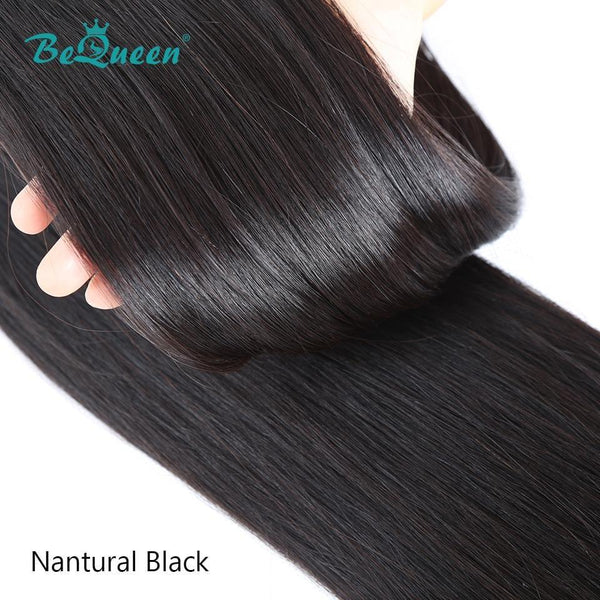 BeQueen Straight Hair Weave Double Drawn Fumi Hair 100% Virgin Hair 