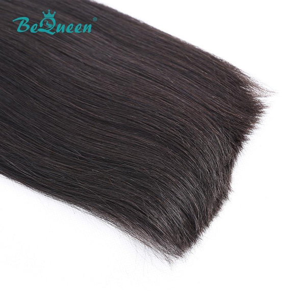 BeQueen Straight Hair Weave Double Drawn Fumi Hair 100% Virgin Hair 