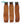 BeQueen Tissage Cheveux Raides à Double Tirage Cheveux Fumi 100% Cheveux vierges de couleur Châtain #4 Marron clair #30