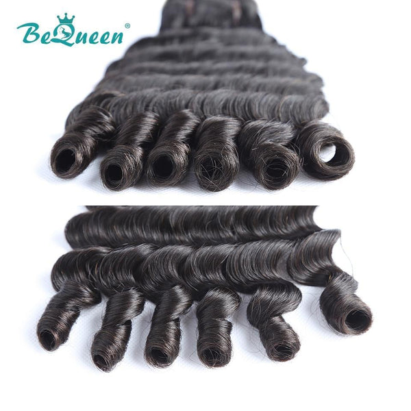 BeQueen Double Drawn Deep Wave Weave Fumi Hair 100% Virgin Hair 