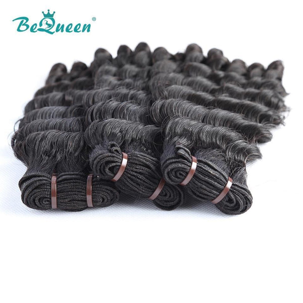 BeQueen Double Drawn Deep Wave Weave Fumi Hair 100% Virgin Hair 