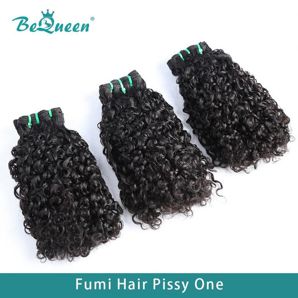 BeQueen Pissy One Double Drawn Fumi Hair Weave 100% Virgin Hair 
