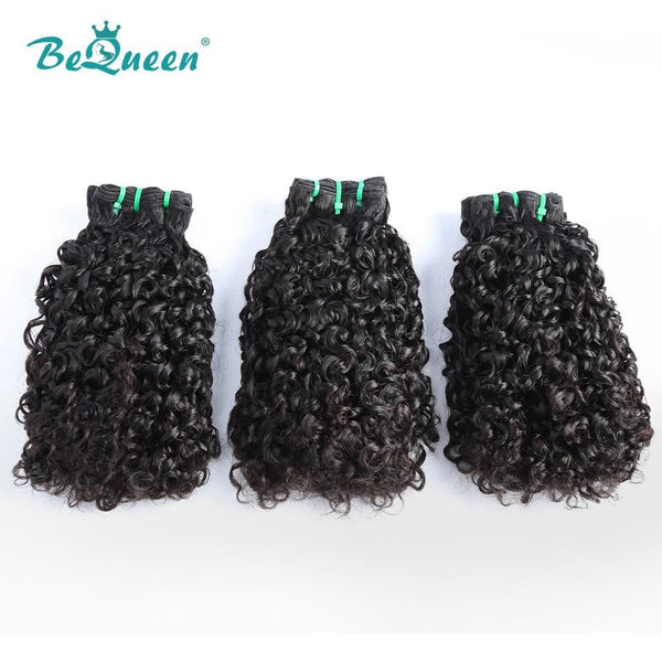BeQueen Pissy One Double Drawn Fumi Hair Weave 100% Virgin Hair 