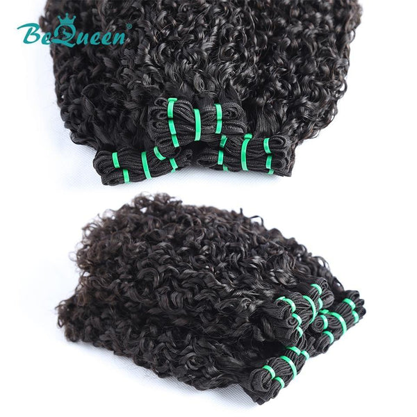 BeQueen Pissy One Double Drawn Fumi Hair Weave 100% Virgin Hair 