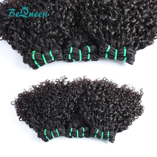 BeQueen Pissy One Double Drawn Fumi Hair Weave 100% Virgin Hair 