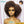 BeQueen “Addi” Perruque Bob Couleur Marron Bords Bouclés Afro Curly Prêt à porter Sans Colle 13x4