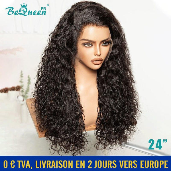 BeQueen "Alice" Long Curly Wave Wig 24 Inches with 13x4 Lace Front SDD In France