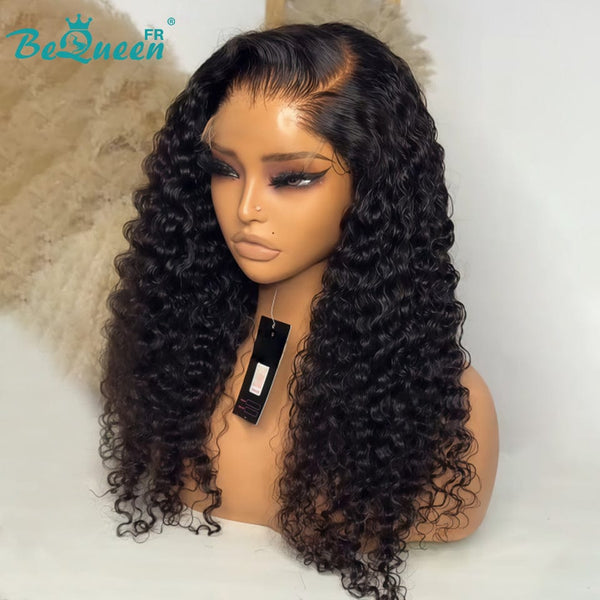 BeQueen "Alice" Perruque Longue Curly wave avec Lace Frontale 24 Pouces Moitié prix