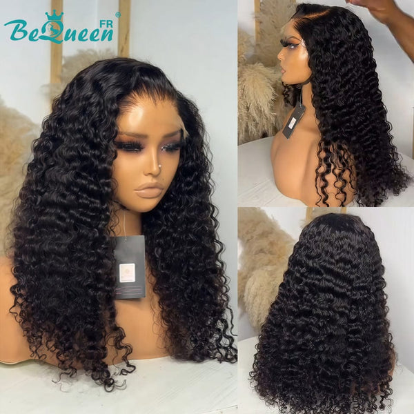 BeQueen "Alice" Perruque Longue Curly wave avec Lace Frontale 24 Pouces Moitié prix