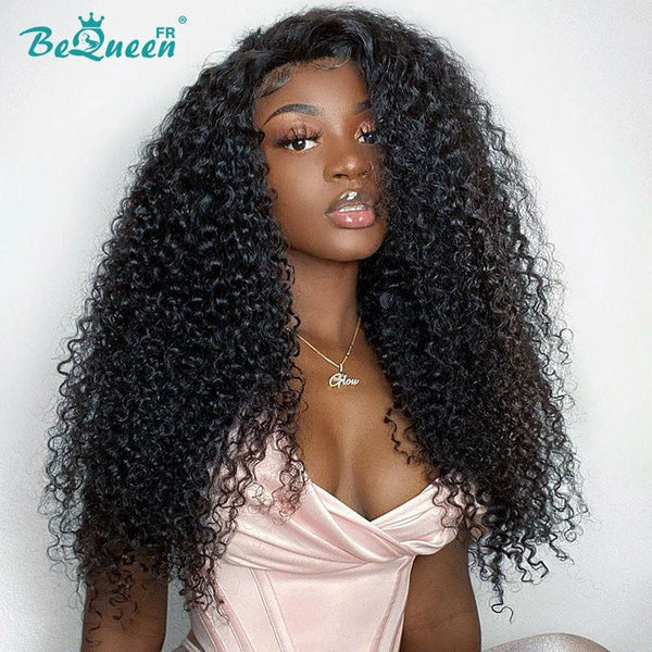 BeQueen "Alice" Perruque Longue Curly Wave avec Lace Frontale SDD Haute Qualité