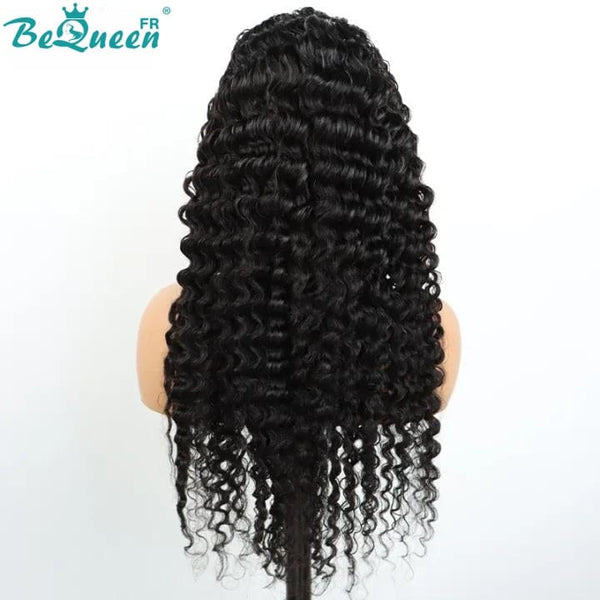 BeQueen "Alice" Perruque Longue Deep wave avec Lace Frontale 18 Pouces Moitié prix