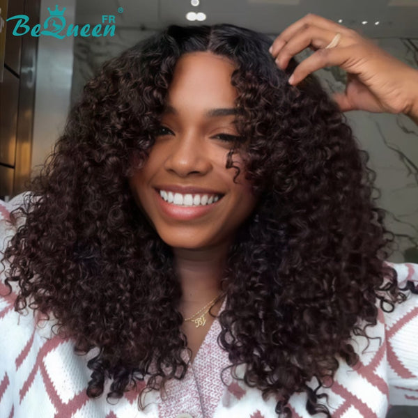 BeQueen "Alice" Long Curly Wave Wig with Lace Front 14 Inches