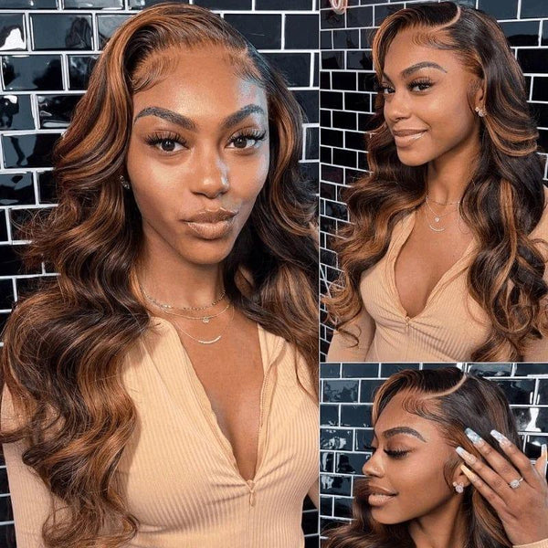 BeQueen “Bronwyn” Perruque Longue Body Wave Prêt à porter Sans Colle 13x4