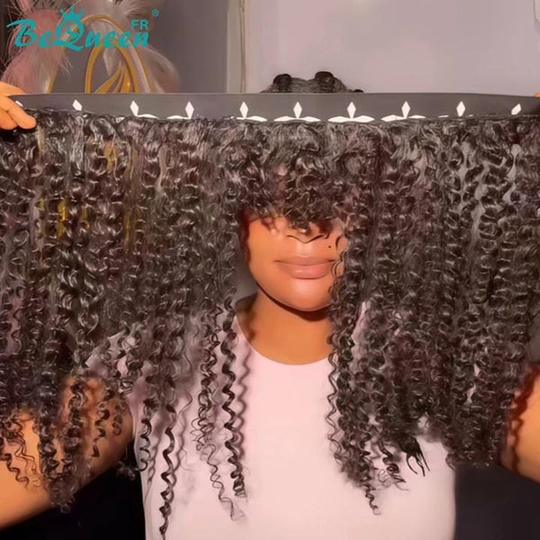 BeQueen "Josie" Bob-Kurzhaarperücke mit Lockenwellen ohne Klebstoff, 12 Zoll, halbpreisig. 