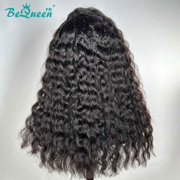 BeQueen "Cindy" Peruca de Cabelo Sintético com Ondas Naturais e Franja Frontal 13x6