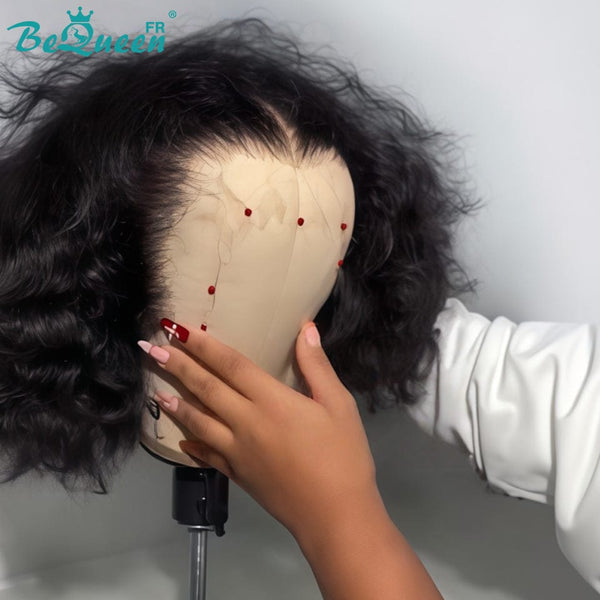 BeQueen “Cindy" Perruque Longue Naturel wave Noir 30 Pouces  avec Lace Frontale Moitié prix