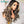 BeQueen „Dania“ Body Wave Perücke Schwarz Mix Honey mit 4x4 Verschluss 