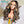 BeQueen „Dania“ Body Wave Perücke Schwarz Mix Honey mit 4x4 Verschluss 