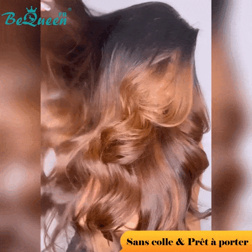 BeQueen "Dania" Perruque Customisée Longue Body Wave Prêt à porter Sans Colle 4X4 Raw Hair