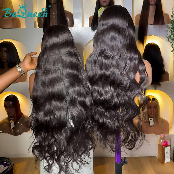 BeQueen "Dania" Long Body Wave Wig with Lace Closure, 28 Inches—Half Price