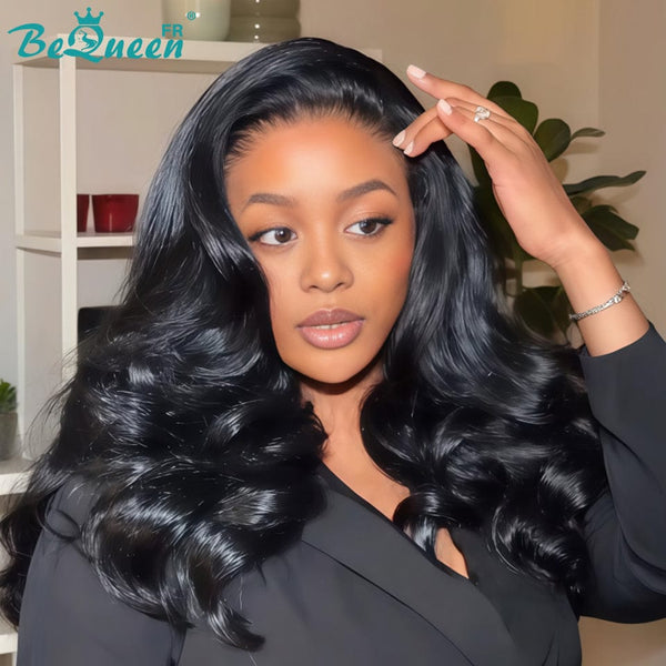 BeQueen “Dania" Perruque Longue Body Wave avec Lace Frontale 20 Pouces Moitié prix
