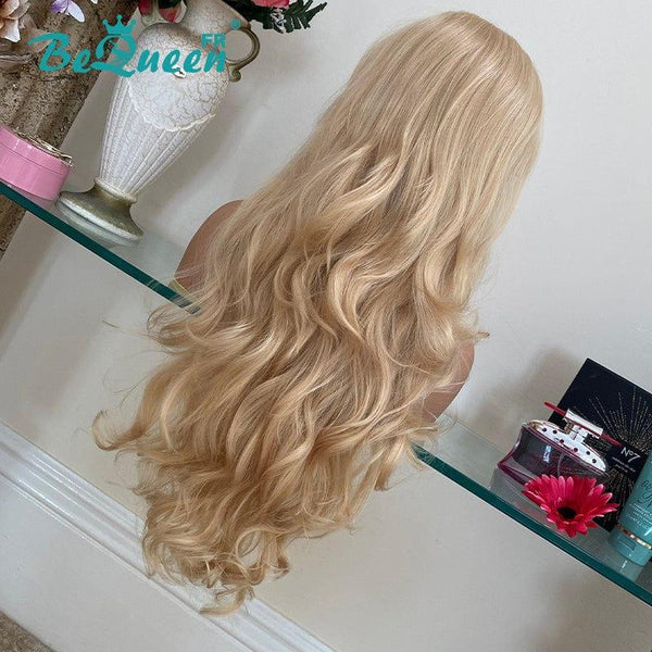 BeQueen "Elsa" Perruque Bode wave couleur Blonde avec lace frontale 13x4