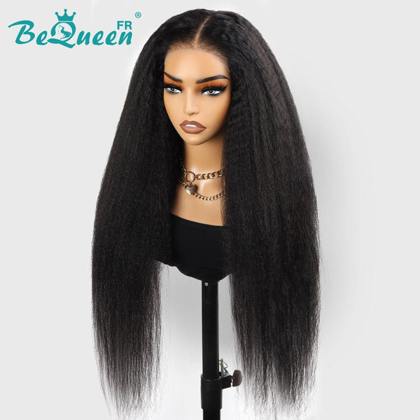 BeQueen "Iwa" Extension de Pelo Largo Rizado Liso con Frente de Encaje de 30 Pulgadas al 50% de su Precio