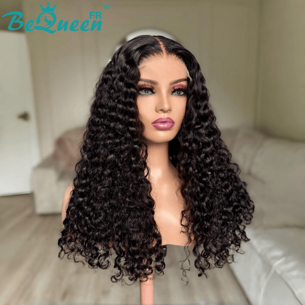 BeQueen "Jessie" Lange Perücke 24 Zoll tiefe Welle mit 4*4 Lace Closure zum halben Preis