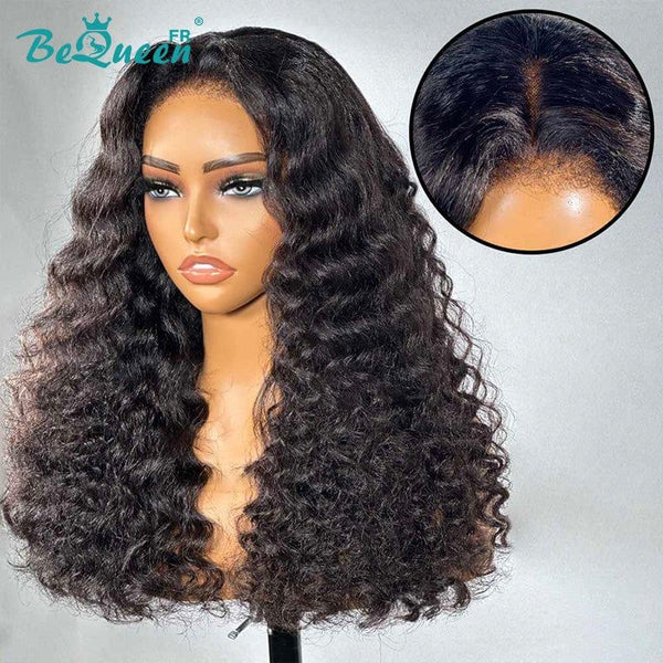 BeQueen ¡°Jessie¡± Long Curly Edge Deep Wave Wig with 13x6 Lace Front