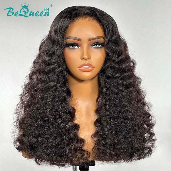 BeQueen ¡°Jessie¡± Long Curly Edge Deep Wave Wig with 13x6 Lace Front
