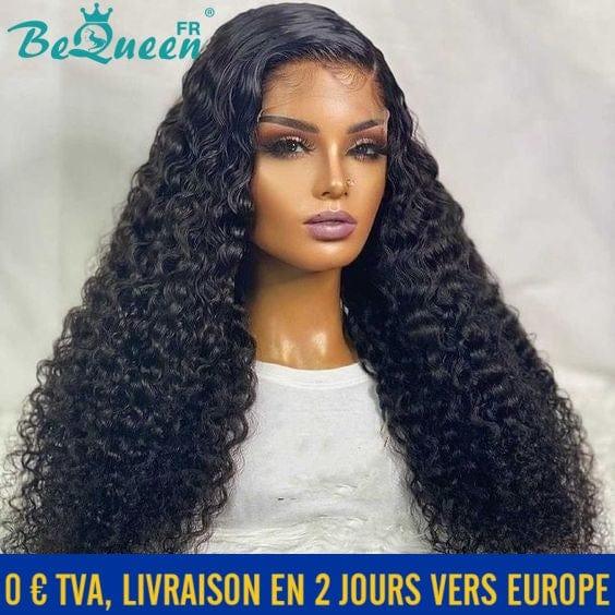 BeQueen „Jessie“ lange, tief gewellte Perücke 18 Zoll mit Spitzenverschluss in Frankreich auf PROMO 