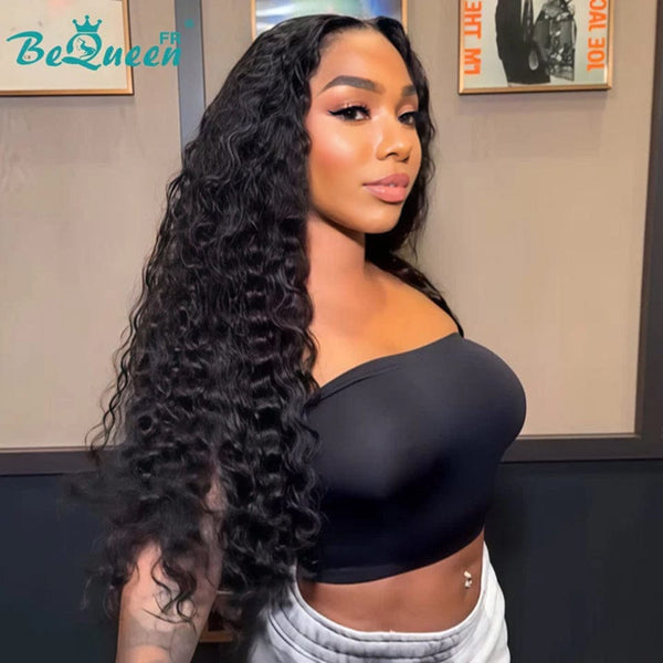 BeQueen "Jessie" Perruque Longue Deep wave  28 pouces sans colle Prêt à porter moitié prix