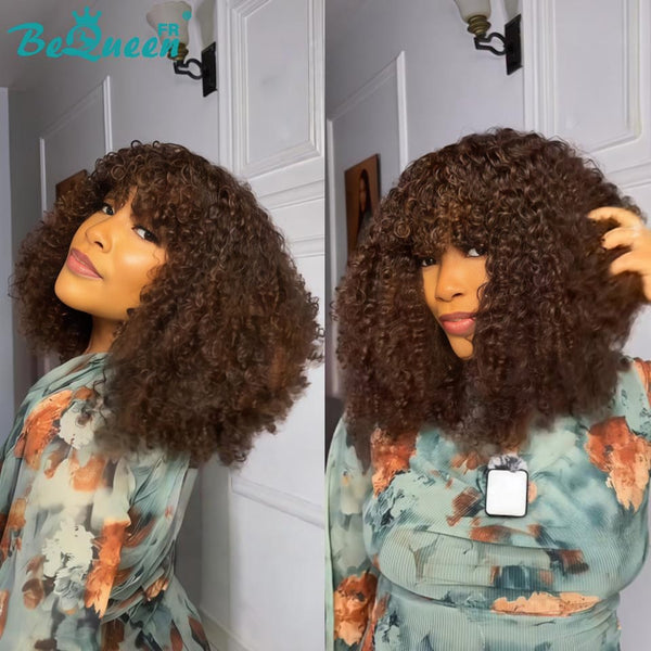 BeQueen "Josie" Peluca Ola Rizada con Fijador Sin Cola 12 Pulgadas a la Mitad de Precio