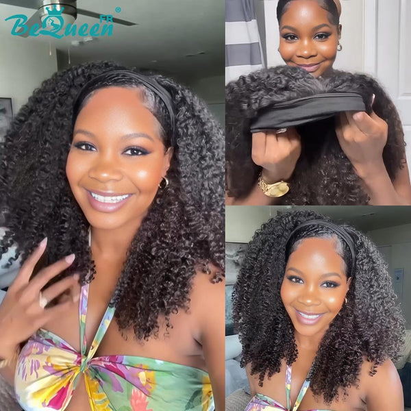 BeQueen "Mimmy" glatter Haarschopfband 16 Zoll ohne Klebstoff 100% menschliches Haar 