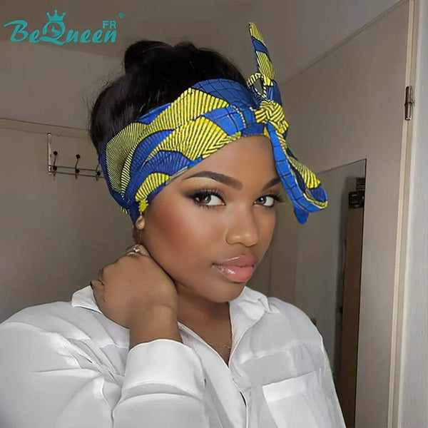 BeQueen “Mimmy” 16 inch Straight Headband Wig Glueless 100% Human Hair