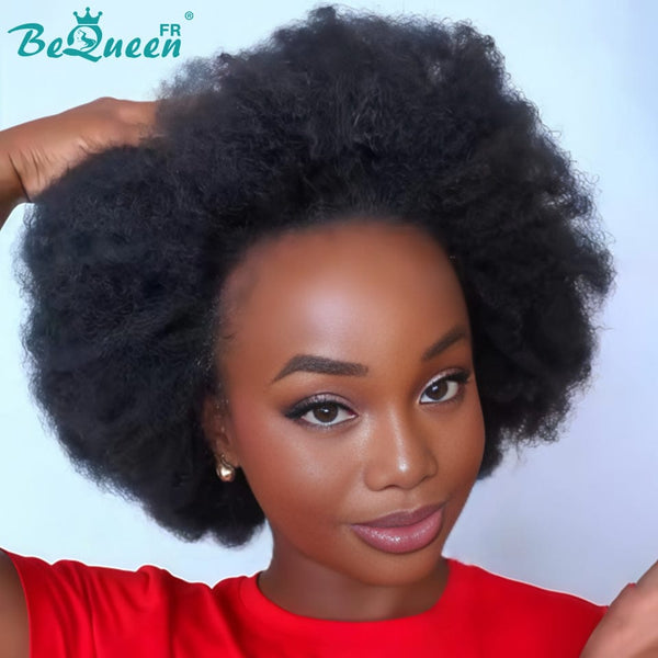 BeQueen "Monna" Afro-Pixie Perücke ohne Klebstoff zur Hälfte des Preises 